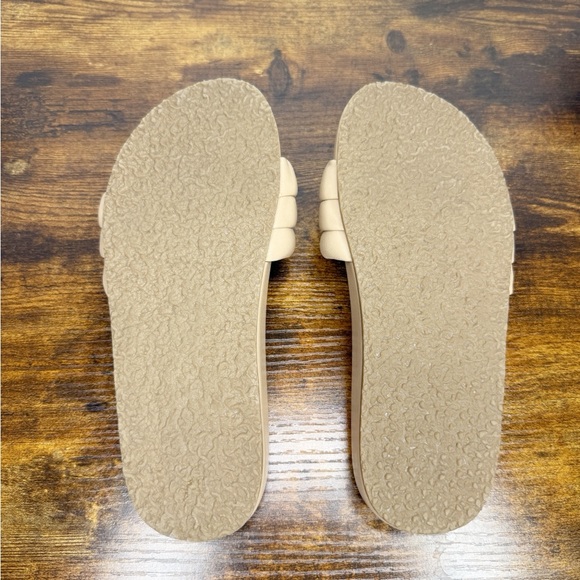 SEYCHELLES Low Key Classic Slides in Beige Nude Size 6 - Picture 3 of 4